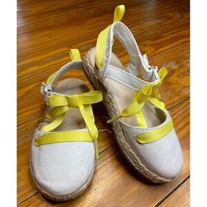 Carter's Lace Up Espadrille Sandals‎ Size 8